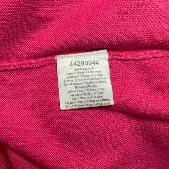 Club Monaco Pink Silk and Cashmere Turtleneck Sweater - Picture 5 of 6